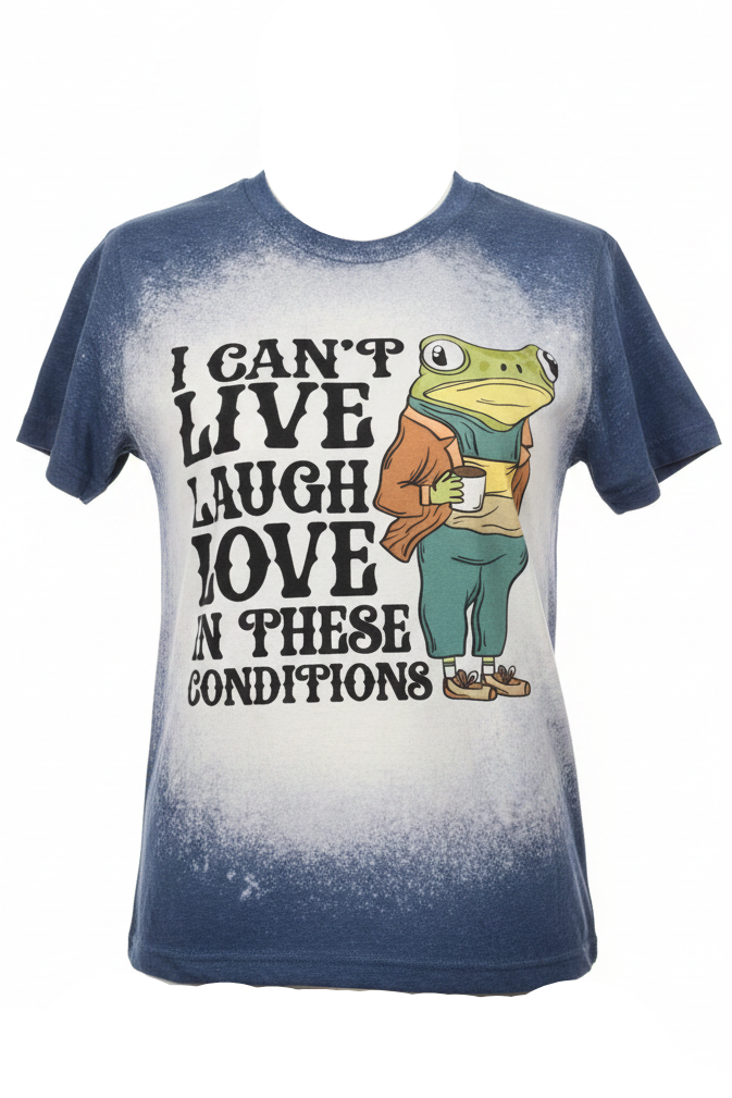 I can’t live laugh love