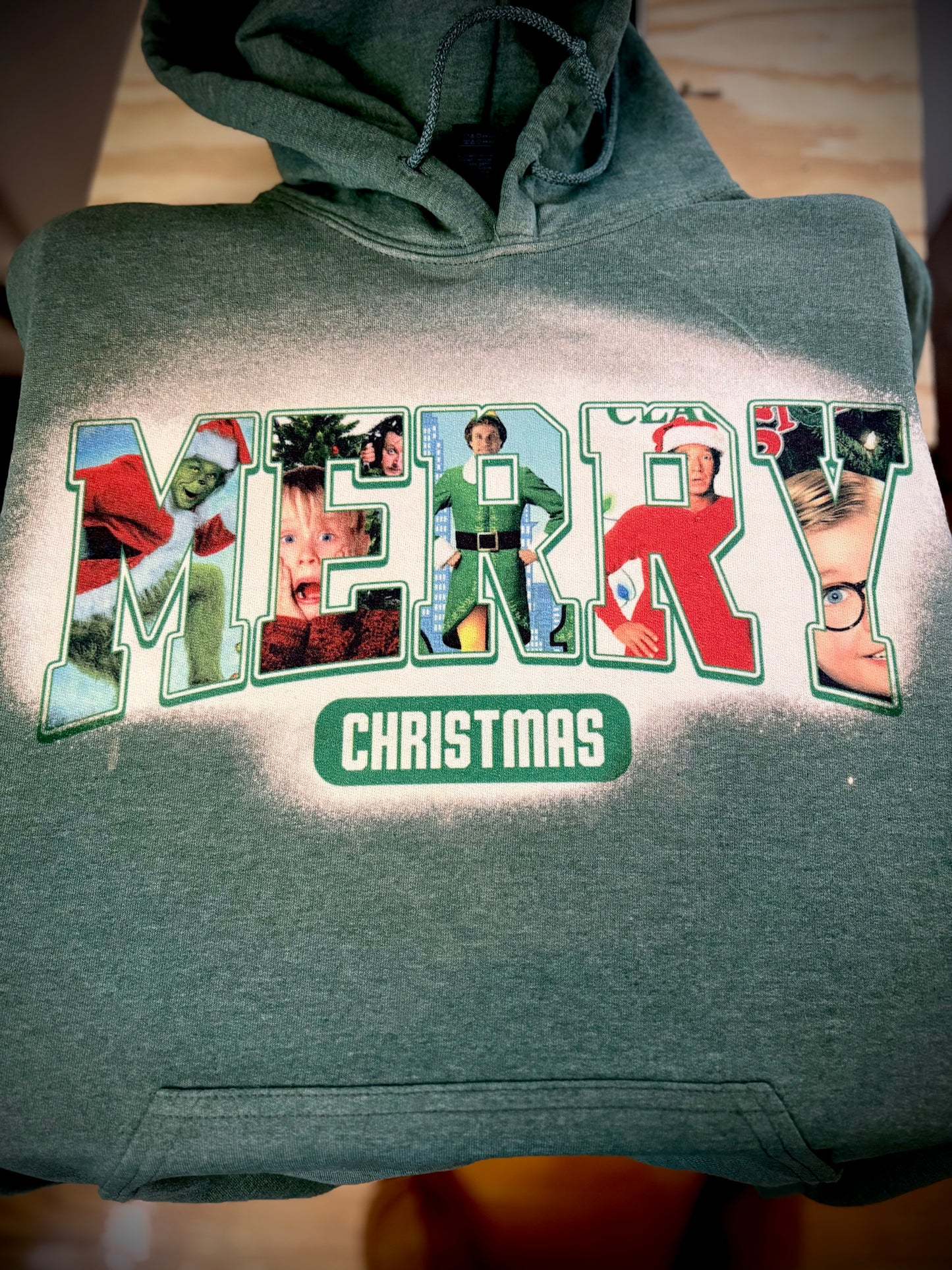 Retro Christmas Movies Hoodie
