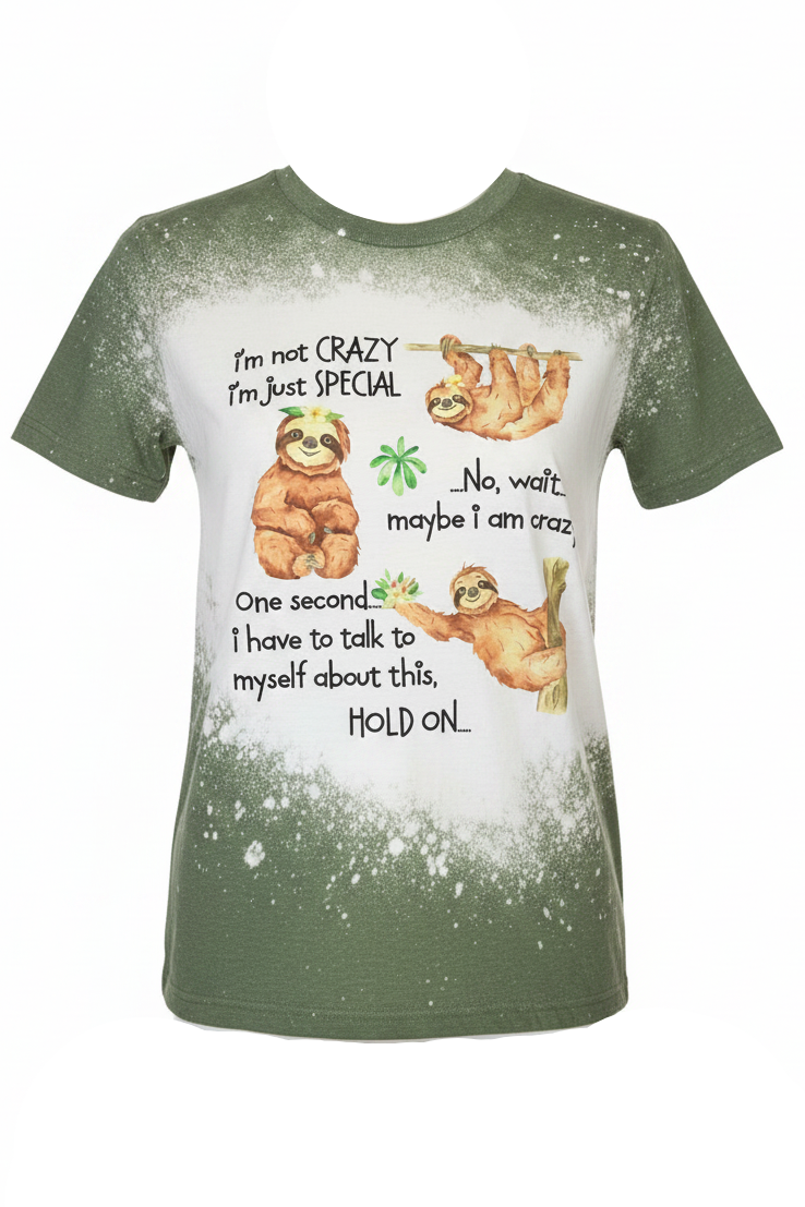 Not Crazy; Just Special Sloth