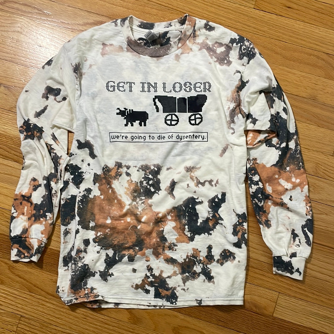 We’re Going to Die of Dysentery cowhide Long Sleeve