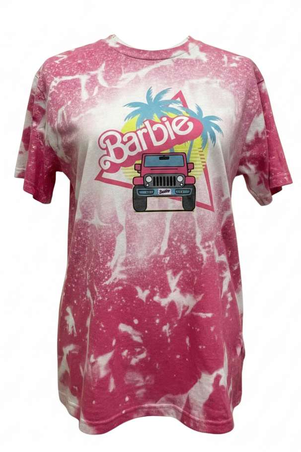 Pink Barbie Jeep