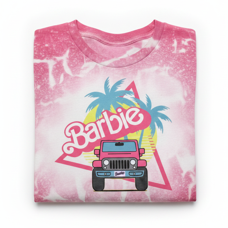 Pink Barbie Jeep