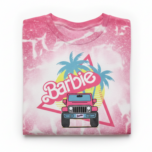 Pink Barbie Jeep
