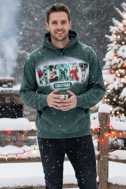 Retro Christmas Movies Hoodie
